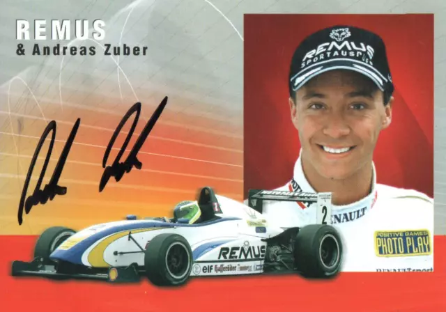 Autogramm - Andreas Zuber (Motorsport)