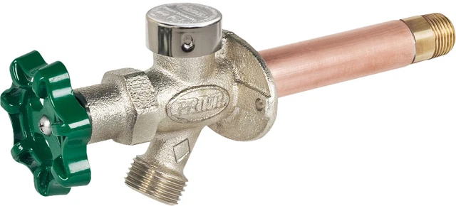 Prier Products C-144X06 1/2" Crimp PEX Handle-Operated Freezeless - Nickel
