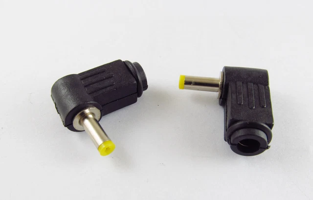 100x Right Angle DC Power Connectors – 5.5 X 2.1mm Male Plug – Raw Ends-1137347