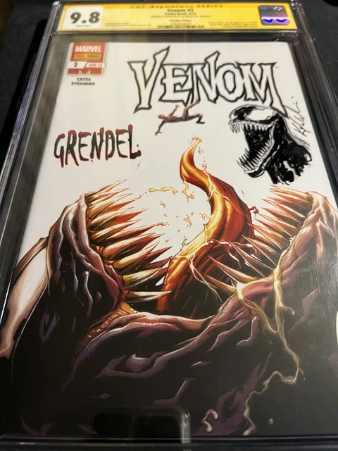 🕷 Venom #3 Brazil Edition Cgc 9.8 Kyle Willis Remark 1St Full App Of Knull 🕷