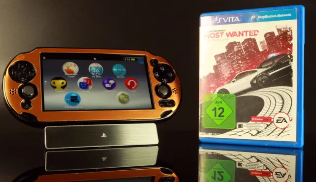 ⭐ Sony Playstation PS Vita Slim PCH-2016 FW 3.60 + 32 GB +Need for Speed +Cov€r⭐