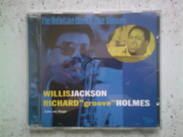 WILLIS JACKSON & RICHARD HOLMES       Live on Stage    CD   INTROUVABLE