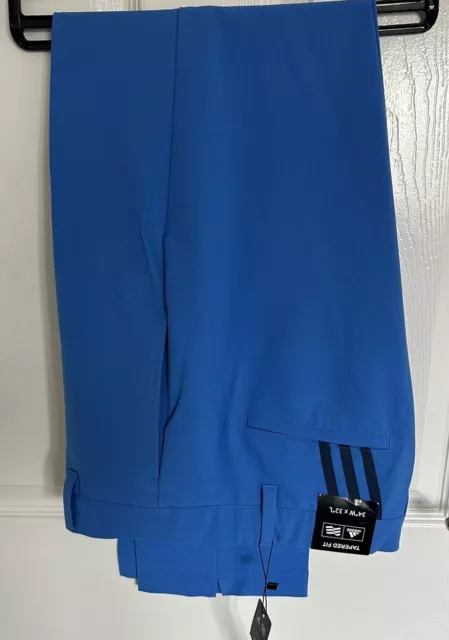 ADIDAS  Ultimate  Tapered Fit Golf Trousers 34W 32L 34/32 BNWT rrp £49.95