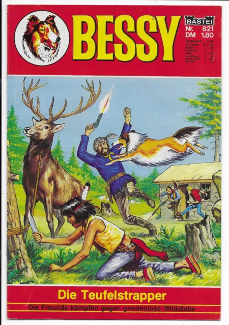 Bessy Nr.821 - TOP Z1 ORIGINAL ERSTAUFLAGE BASTEI COMICHEFT Willy Vandersteen