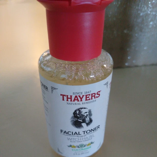 1 Bottle Thayers Cucumber Witch Hazel With Aloe Vera Facial Toner 3 Oz (d) 1 Bottle Thayers Cucumber Witch Hazel With Aloe Vera Facial Toner 3 Oz (d)