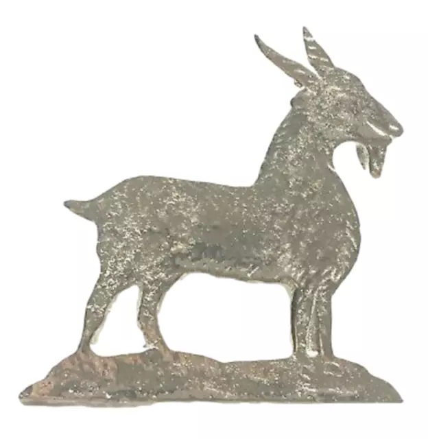 Goat Emblem Orange Lodge Order Nickel Plated for Collarette Sash