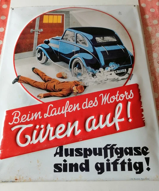 Joustra WUCO Voiture Ancienne En Tôle - Allemagne - Jouet Vintage Collection