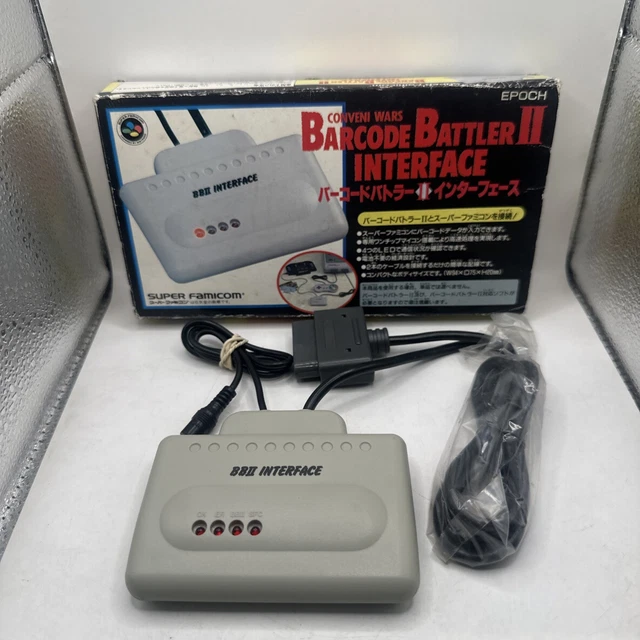 Jeu Conveni Wars Barcode Battler SUPER FAMICOM - Comme Neuf Boîte Probable