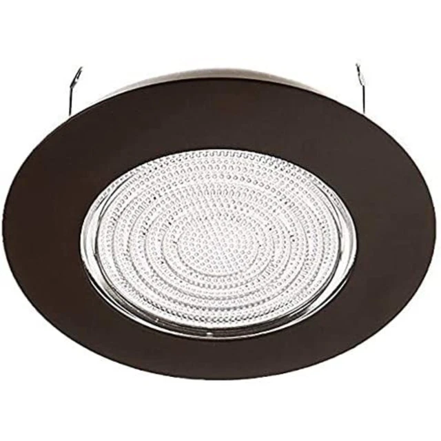 6& INCH RECESSED Can Light Shower Fresnel Glass Lens Oil Rubbed Bronze