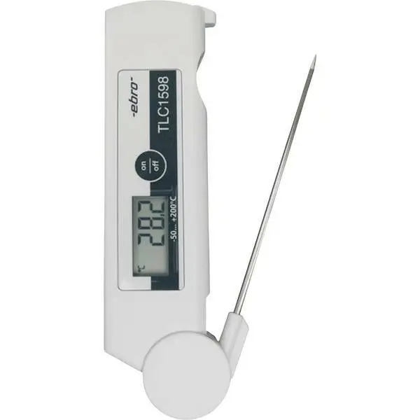 Termometro a penetrazione haccp ebro tlc 1598 campo di misura 50 fino 200 c