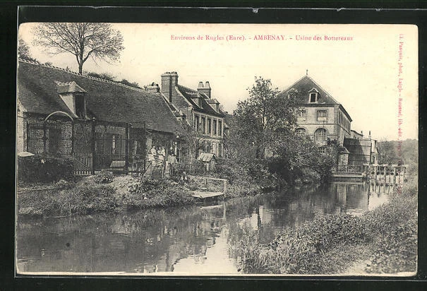CPA Ambenay, Usine des Bottereaux