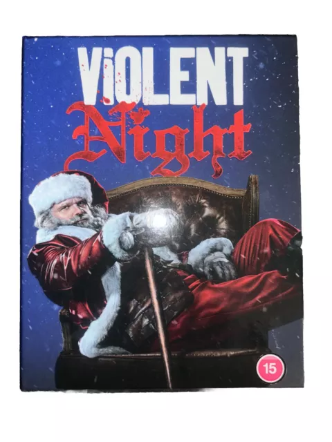 Violent Night Steelbook 4K Uhd + Blu Ray  Uk Collectors Edition