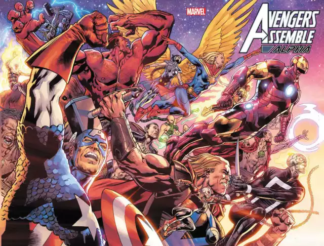 Avengers Assemble Alpha #1 Hitch Wrpad Cover