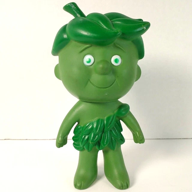 Vintage  "SPROUT" Jolly Green Giant  Squeeze Figure 70's  6.5" Tall