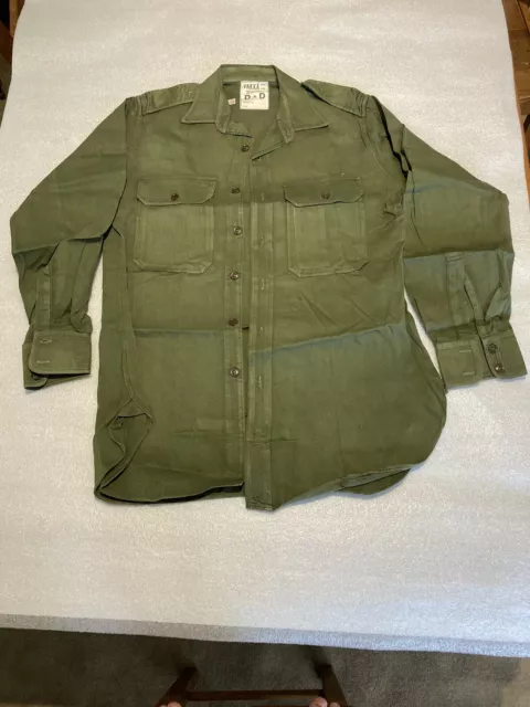 Australian military army greens Uniform. 1963 to 1966, four shirts  bundle.