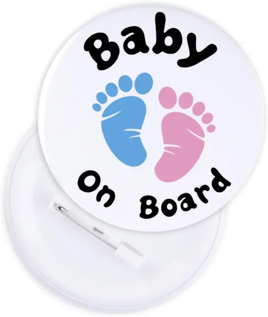 Pin a bordo para bebé insignia niña mamá para estar embarazo bebé...