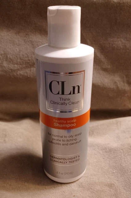 CLN HEALTHY SCALP Shampoo controls Folliculitis, Dandruff, Itching 8oz