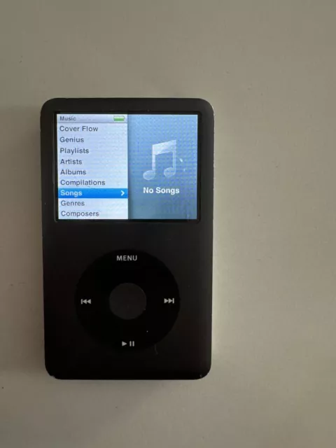 Apple iPod Classic 120 GB Schwarz Silber A1238