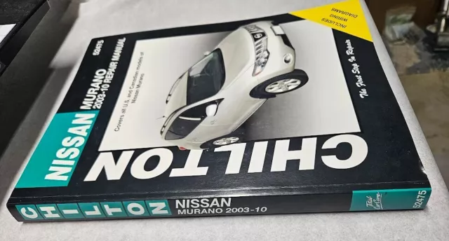 Chilton Nissan Muran 2003-10 Repair Manual, 52475