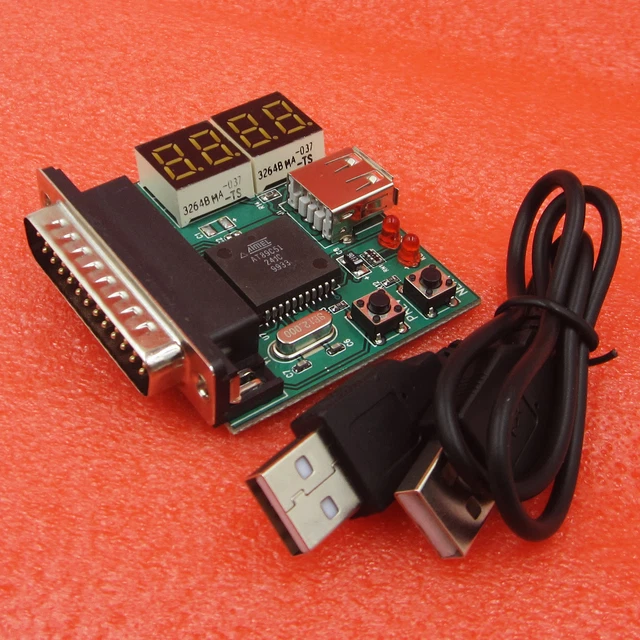 USB PCI PC Motherboard Diagnostic Analyzer POST Card with 2 Digit