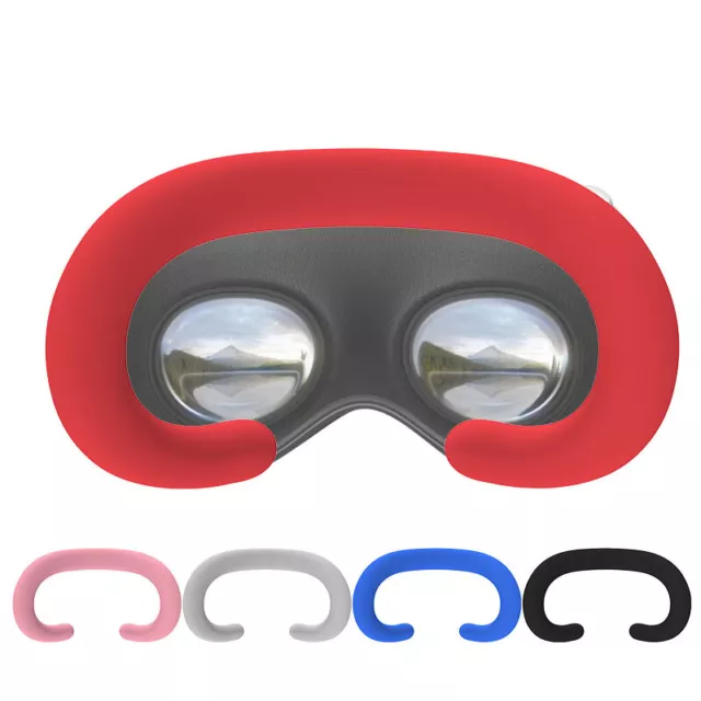 Suitable for Vision Pro eye mask, sweat and dust resistant, silicone cover mask