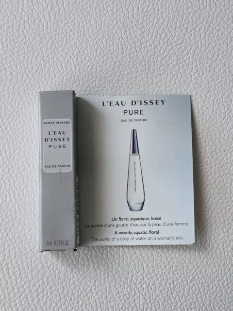 L'Eau D'Issey Pure Eau De Parfum 1ml Sample - Travel Size