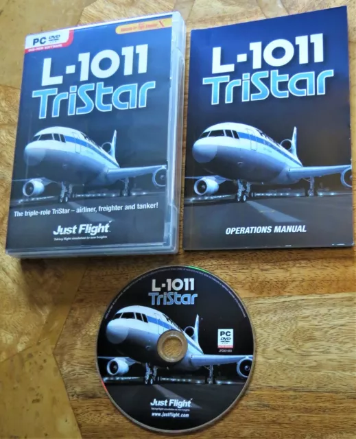 ✈️ L-1011 LOCKHEED TRISTAR ~ Microsoft Flight Simulator X FSX ADD-ON **UNUSED**