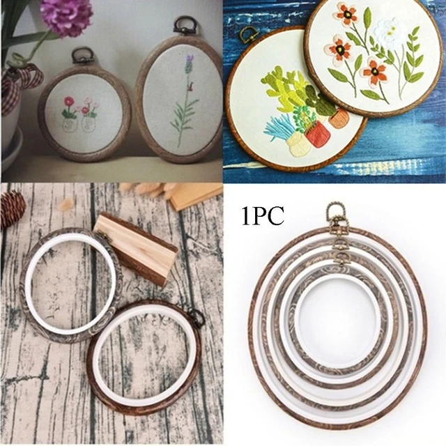 Hágalo usted mismo Artesanía Bordado Aro Anillo Herramientas de Costura Agujas Artes Punto de Cruz Marco