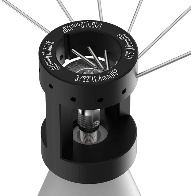 3mirrors ALUMINUM Tungsten Electrode Sharpener Grinder Head TIG Welding Tool &