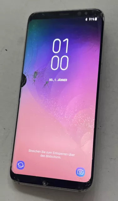 Display LCD OLED originale Samsung S8 SM-G950F schermo recupero dati con cornice