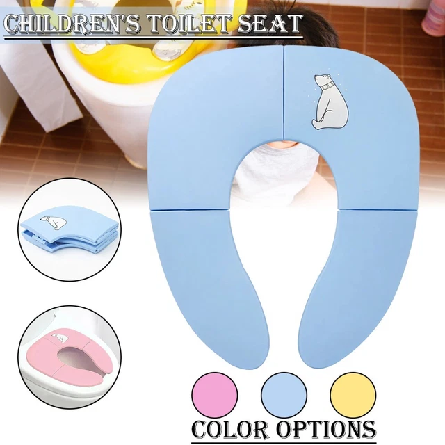 New 1pc Portable Foldable Baby Toddler Potty Toilet Seat Covers Pad E