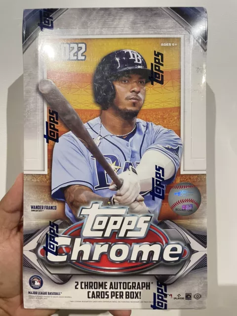 2022 TOPPS CHROME Baseball Factory Sealed Hobby Box With 1 Silver Pack ...