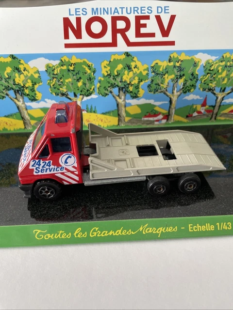 Modèle Réduit Renault Master 1/43 Norev 1992 - Utilitaire Blanc, échelle Collection