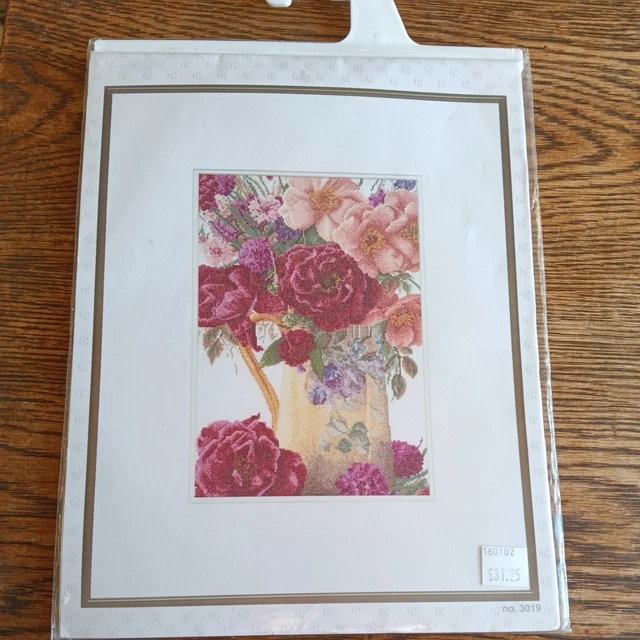 ENSEMBLE DE CADRE De Broderie Point De Croix Poignée De Main Point De