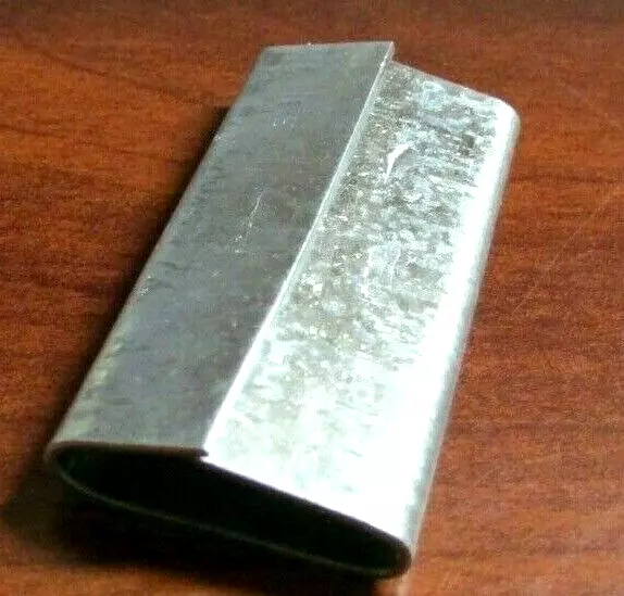 NEW Push Seals for 3/4" Steel Strapping (Pack of 400 seals) 1-3/4" Long