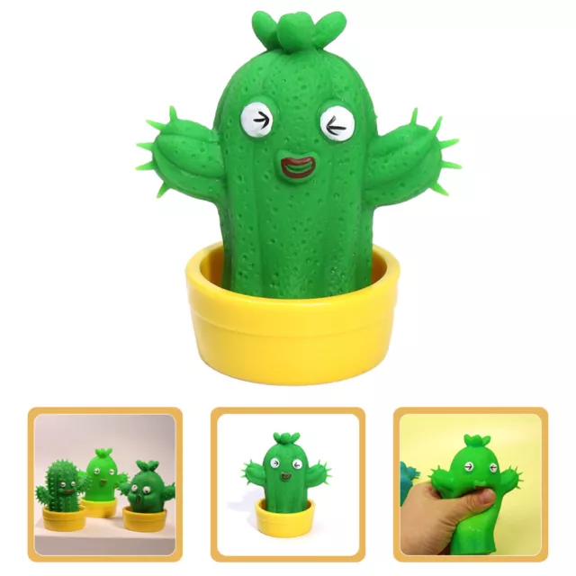 Novelty Stress Toys Squeeze Stretchy Cactus Pinch Fun 3