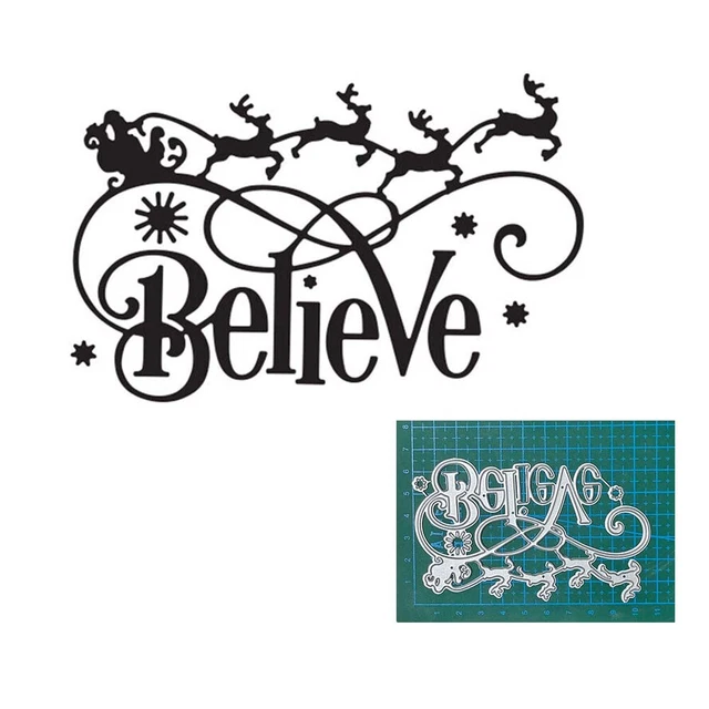 Christmas Metal Cutting Dies DIY Scrapbooking Blade Punch Embossing Stencils New