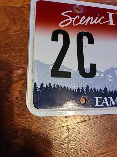 2016 Sticker Scenic Idaho License Plate 2C PA262 2