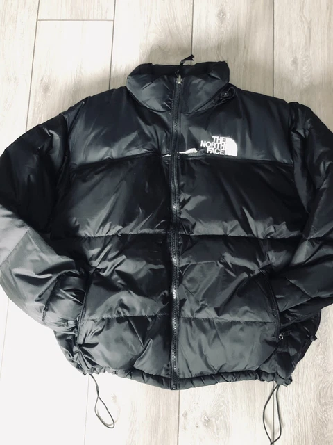 North Face NUPTSE Puffer Jacket (DAMAGED) Unworn Coat Black Medium M 700