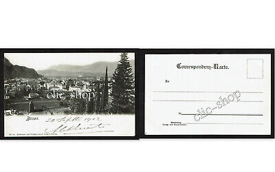 i1855 1 AK ANSICHTSKARTE CARTOLINA BOLZANO PANORAMA SÜDTIROL ALTO ADIGE BOZEN 