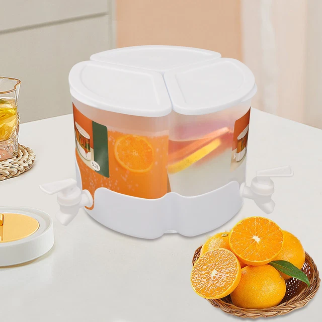 5.2L Beverage Dispenser Cold Juice Drinking Dispenser for Bar Party Restaurant