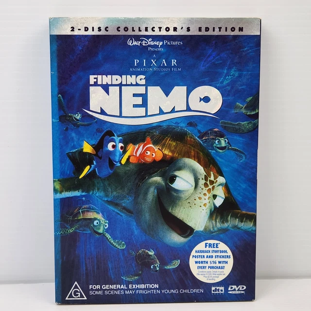 Finding Nemo DVD Movie 2003 Andrew Stanton Albert Brooks Ellen DeGeneres Reg 4