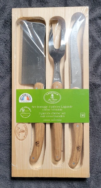 Coffret dégustation fromage 4 pièces Inox Laguiole Jean Dubost