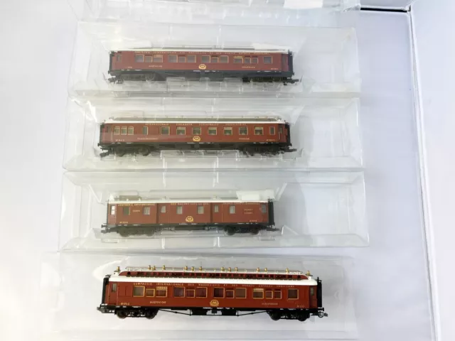 H0 DC LILIPUT 860 - 4-tlg. Wagen-Set Orient Express - CIWL