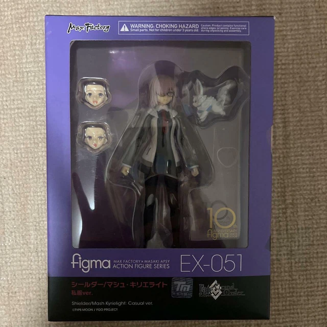 FIGMA SHIELDER FATE Grand Order Mash Kyrielight Casual ver. Max Factory ...