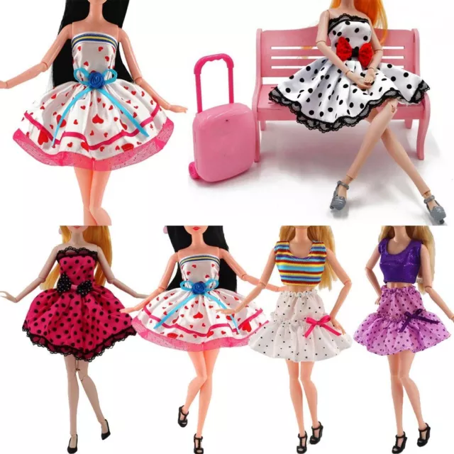 Newest 2021 DIY Casual Wear Girl Clothes Dolls Dress Doll Accessories