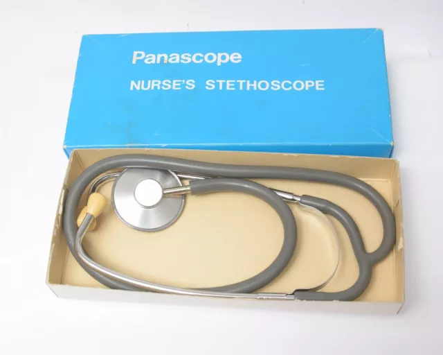 PANASCOPE NURSE`S STETHOSCOPE Stethoskop mit OVP Nr.103 EUR 29,00 -  PicClick DE
