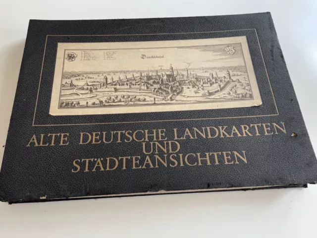 Alte Deutsche Landkarten und Städteansichten