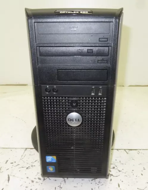 Dell OptiPlex 380 Desktop Computer Intel Core 2 Duo 4GB Ram 500GB HD Windows XP