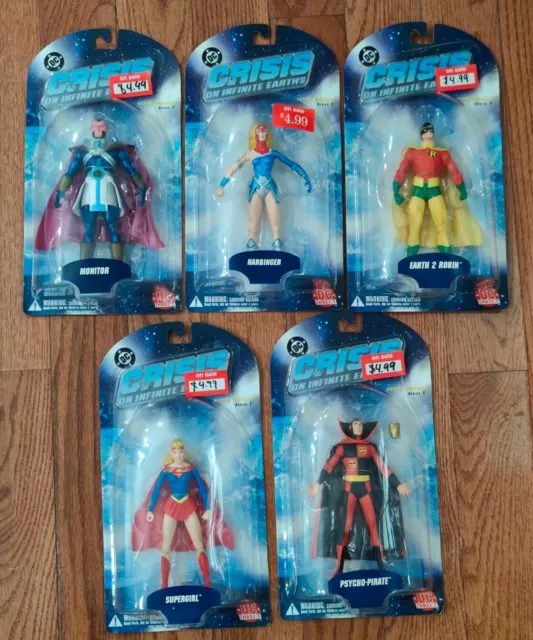 DC Direct Crisis on Infinite Earths Series 1 Sealed 6" Lot
